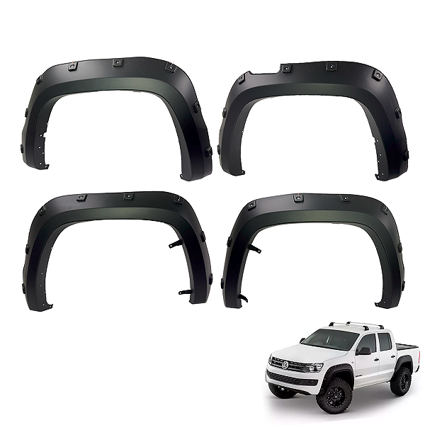Alargadores de para-lamas Volkswagen Amarok 2011 a 2023
