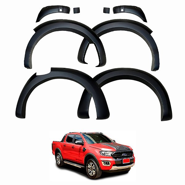 Alargadores de Para-Lamas Ford Ranger 2017/2022 Com Sensor