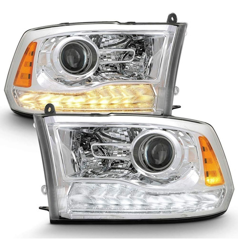 Farol Dianteiro Ram 2012 a 2018 Modelo 2018 Cristal Par