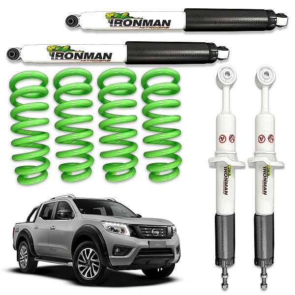 Kit Suspensão IronMan NitroGás para Nissan Frontier 2016 a 2024