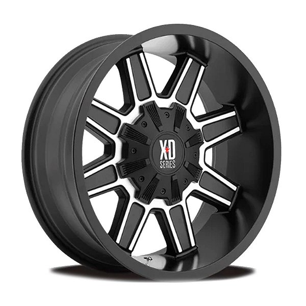 Jogo de Rodas XD Trap XD823 20x9 6x139.7 +18MM Preto