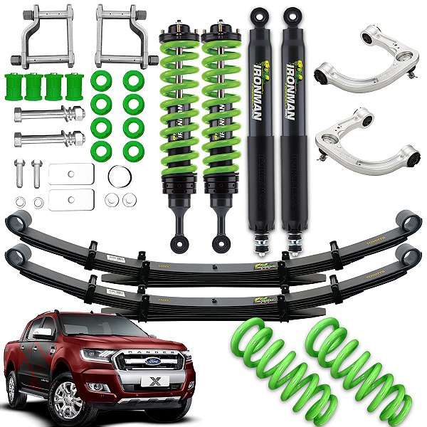 Kit Suspensão IronMan Foam Cell Full para Ford Ranger 2020 a 2023