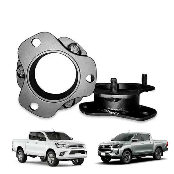 Par calço dianteiro 1.5 polegadas Hilux 2005/2023