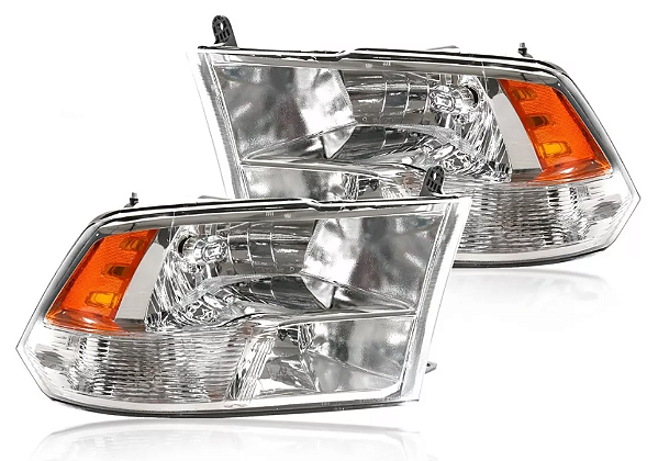 Farol Dianteiro Ram 2500/3500 Modelo Original Cristal 2010 a 2012 Par