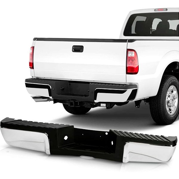 Para-choque traseiro cromado modelo americado para Ford F250 1998 a 2011