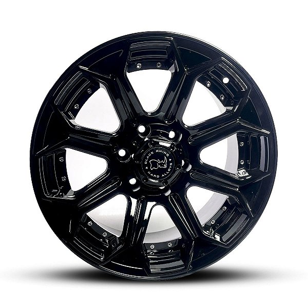 Jogo de rodas SIEGE 18X9 6X139.7 0mm Preto brilhoso