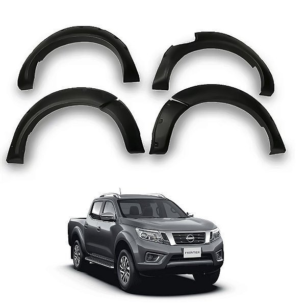 Alargadores de Para-Lamas Nissan Frontier 2017 a 2023
