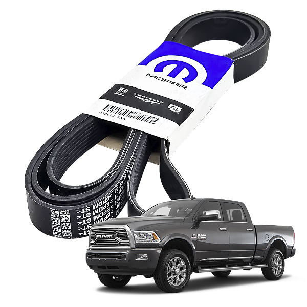 CORREIA DO ALTERNADOR - MOPAR - 53041138 AE - RAM 10/12 - 6.7