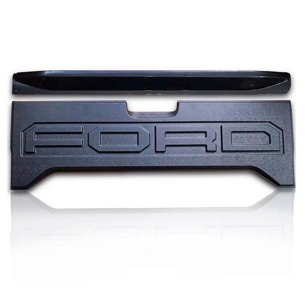 Aplique tampa traseira com aerofólio para Ford Ranger 2013 a 2023