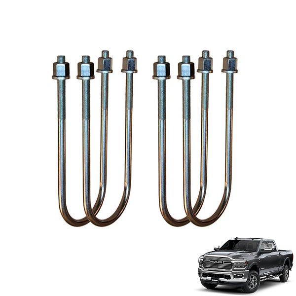 Grampos CARLI para suspensão LEVELING KIT Dodge RAM 3500 2013 a 2024