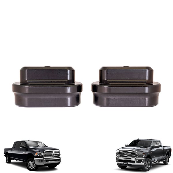 Batente alongado dianteiro Carli suspensão Backcountry para Dodge RAM 2500 e 3500 de 2014 a 2024