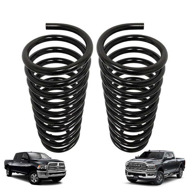 Molas dianteiras 3,25" Carli suspensão Backcountry para Dodge RAM 2500 e 3500 de 2014 a 2024