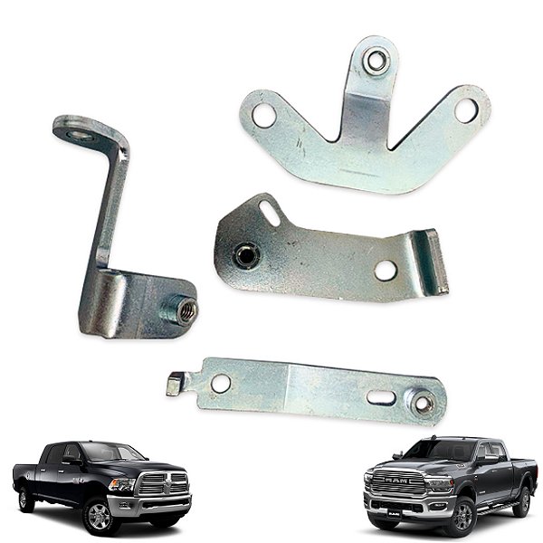 Relocamento cabo de freio Carli para Dodge RAM 2500 de 2014 a 2024