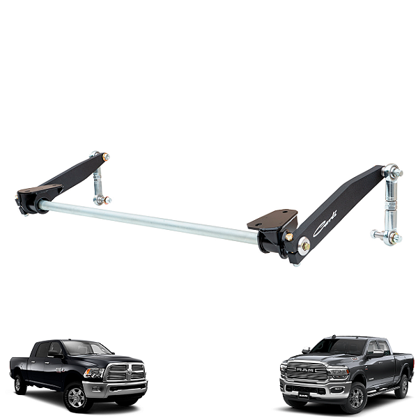 Barra de torção Carli para Dodge RAM 2500 e 3500 de 2013 a 2024 (2.5"/3.25")