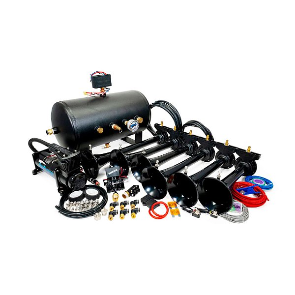 Kit de Buzina Shocker S6 5485K Nightmare Edition - HornBlasters