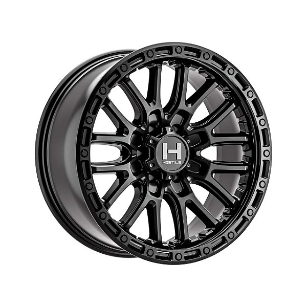 Jogo de Rodas Hostile RID H135 Ridgecrest 17x9 com furação 8x165.1