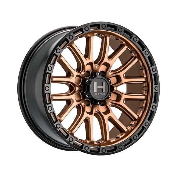 Jogo de Rodas Hostile Ridgecrest H135 20x9 6x139 ET 1 Bronze