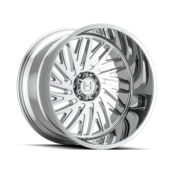 Jogo de Rodas Hostile Syclone H131 22x12 8x165.1 -44mm Cromado