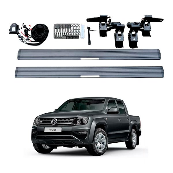 Estribo Elétrico 4x4 Store para Amarok 2010 a 2016