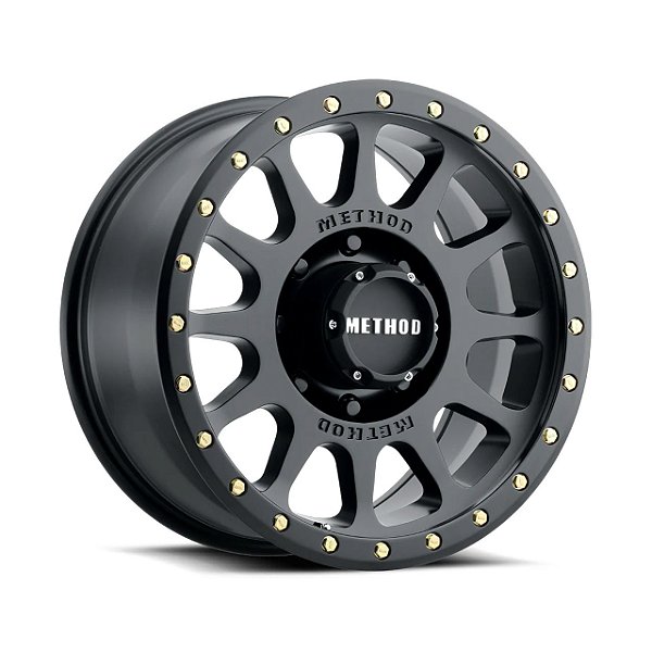 Jogo de Rodas Method NV305 18x9 8x165.1 0mm Preto Fosco