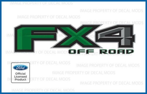 ADESIVO - FX 4 - OFF ROAD - 2015/2018 - VERDE ESCURO - FDRKGRN