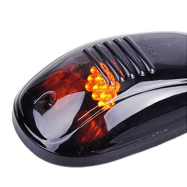 CAB LIGHT - RAM - UNIVERSAL - FUMÊ - LED AMARELO - C/ CHICOTE