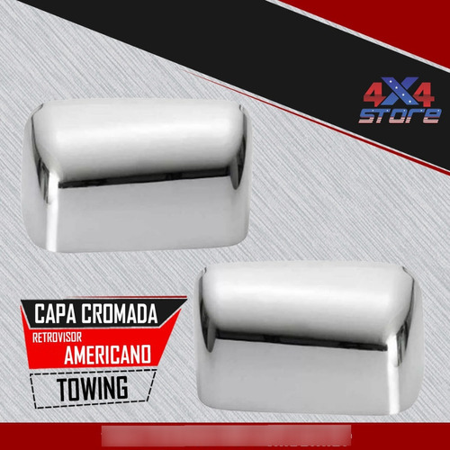 CAPA RETROVISOR - F-250 - 2015 - CROMADA