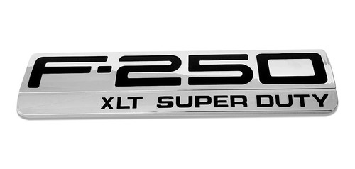 EMBLEMA - F-250 - XLT SUPER DUTY - CROMADO