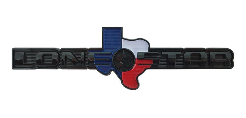 EMBLEMA - LONE STAR - PRETO