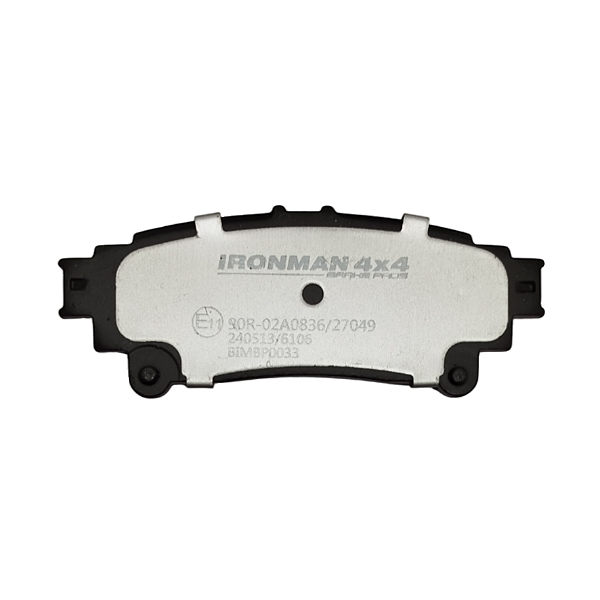 Pastilha de Freio Kevlar Traseira Ironman para Toyota SW4 2016+