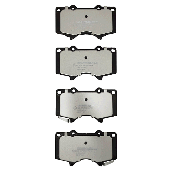 Pastilha de Freio Kevlar Dianteira Ironman para Toyota Hilux 2005+