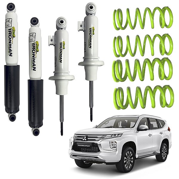 Kit Suspensão Ironman FoamCell Pajero Sport 2020 em diante