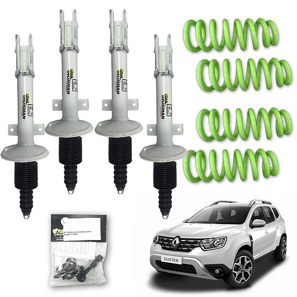 Kit Suspensão Ironman Nitrogas para Renault Duster