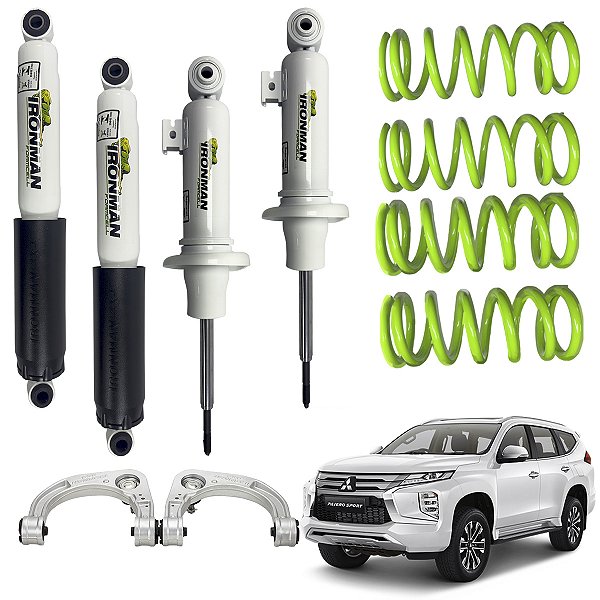 Kit Suspensão Ironman 2" FoamCell Pajero Sport 2020+ com Bandeja