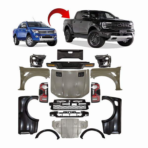 KIT TRANSFORMAÇÃO RANGER 13/23 PARA RAPTOR 24 COMPLETO FULL 1/1