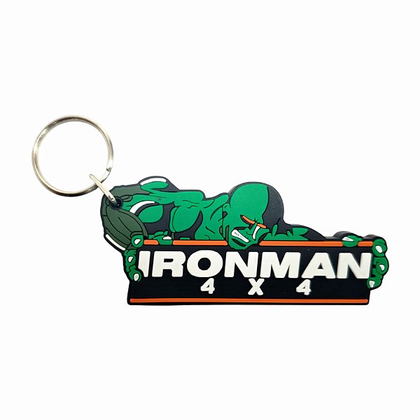 CHAVEIRO IRONMAN COM LOGO