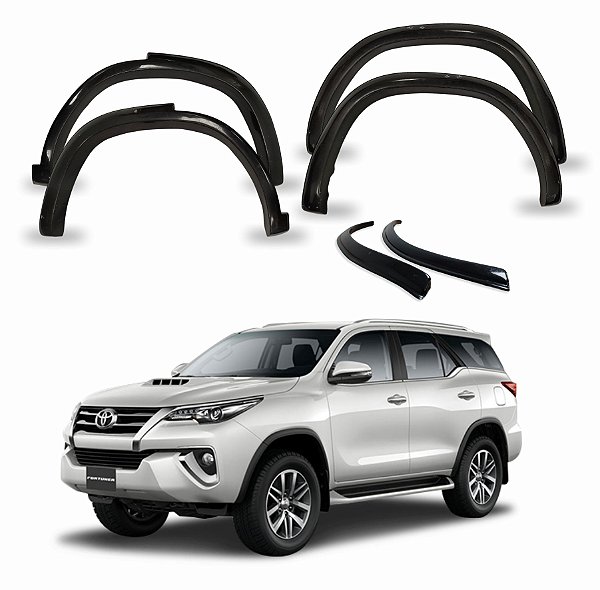ALARGADORES DE PARA-LAMAS TOYOTA SW4 2016/2020