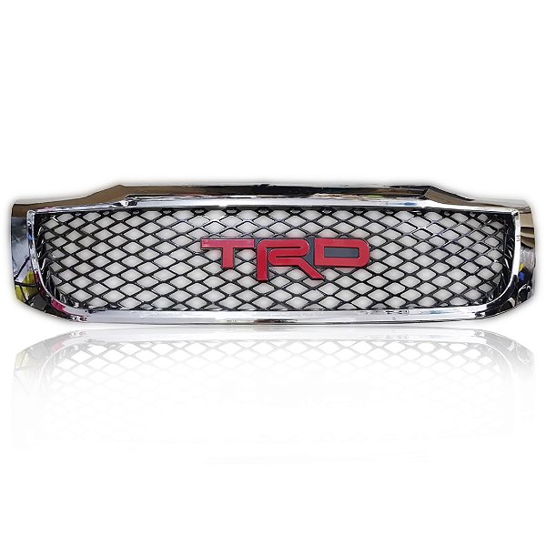 GRADE FRONTAL - HILUX - TRD- CROMADA - 12/15 - VIGO