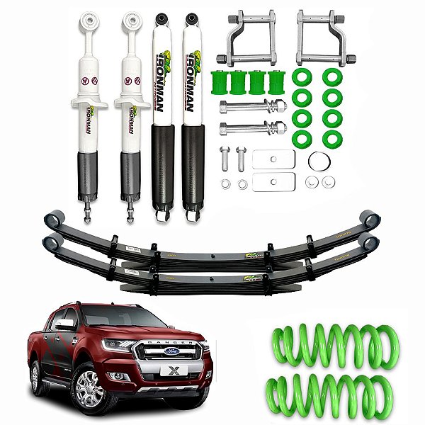 Kit Suspensão IronMan NitroGás Ranger 2020/2023 Full