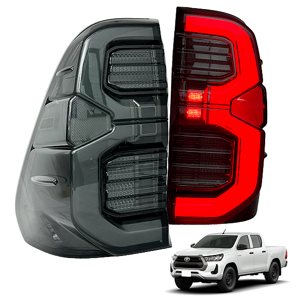 LANTERNA TRASEIRA HILUX 16/24 GR STYLE FUME