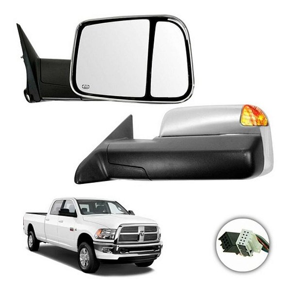 RETROVISOR - DODGE RAM - 2013/2018 - MODELO ORIGINAL