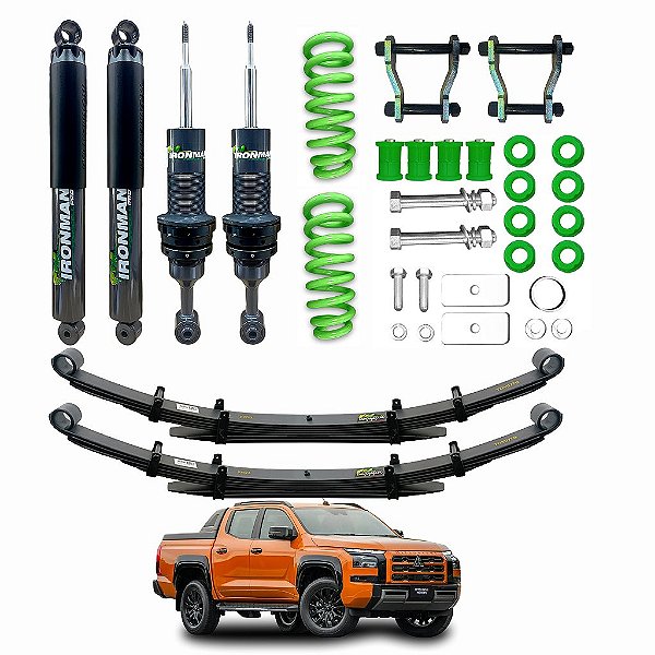 Kit Suspensão IronMan Foam Cell New Triton 2024+
