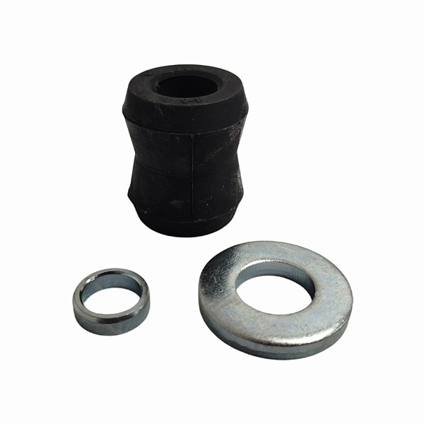 BUCHA AMORTECEDOR IRONMAN INFERIOR/SUPERIOR TRASEIRO S10/FRONTIER/L200