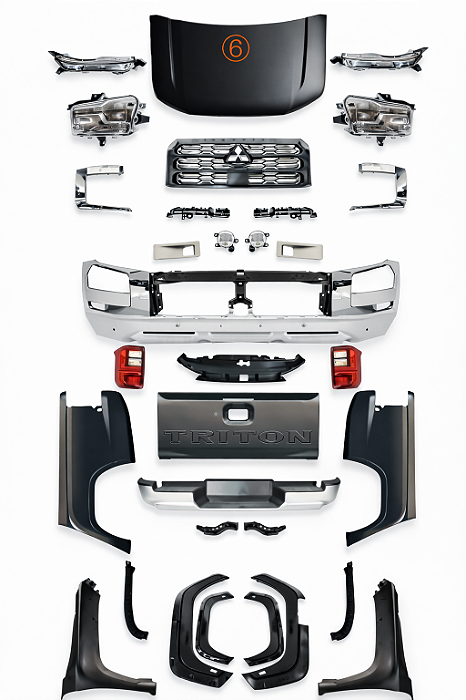 KIT TRANSFORMAÇÃO L200 2015/2023 PARA NEW TRITON 2025