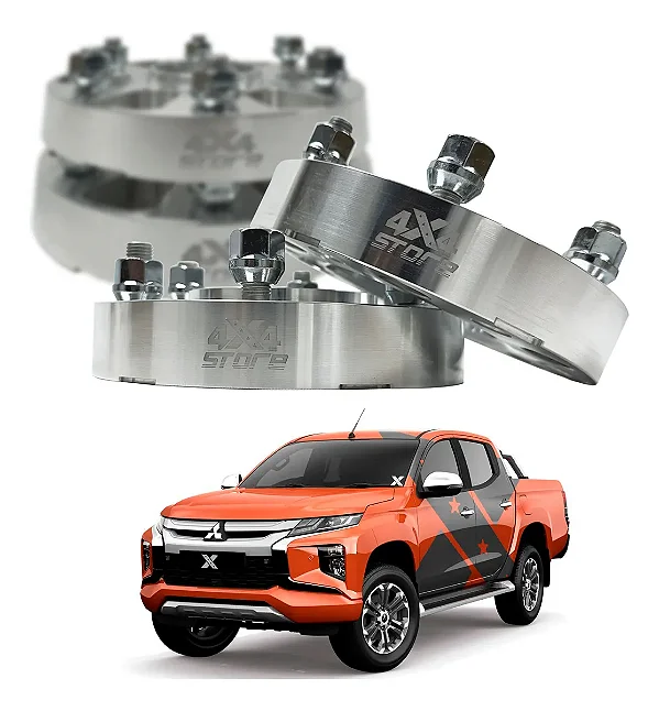 Espaçador de Rodas 4X4 Store L200/Pajero 38MM 6x139