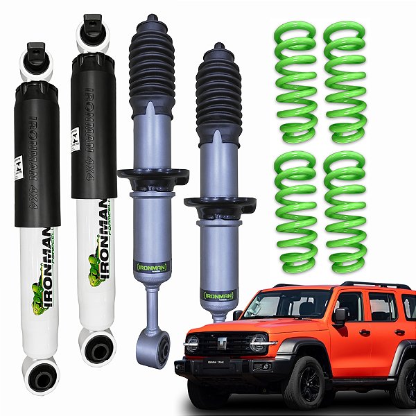 KIT SUSPENSÃO IRONMAN FOAMCELL  GWM TANK 300