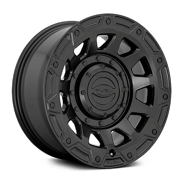 Roda Fuel Tracker D729 20x09 6x139.7 +1mm Preto Fosco Fresado