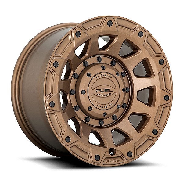 Roda Fuel Tracker D731 20x09 6x139.7 +1mm Bronze Fosco