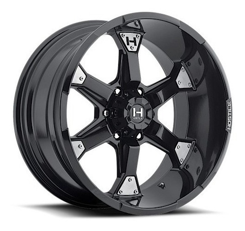Roda Hostile Knuckles H101 20x9 8x170 0mm Preto