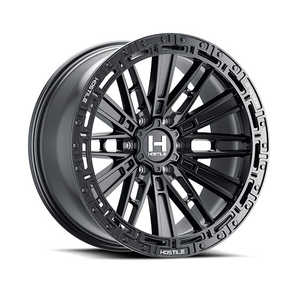 Roda Hostile Mojave  H129  17x9  6x139.7  0mm  Preto Brilhante